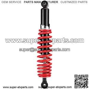 Rear Spring Assisted Shock Absorber, 350mm/13.8in Aluminium Alloy Universal Shocks Struts Suspension Fit for Dune Buggy Quad Dirt Bike ATV