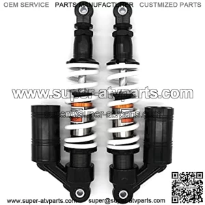 2pcs Motorcycle Rear Air Shock Absorbers 320mm 12.6Inch Universal Fit For Honda Suzuki Yamaha Kawasaki Go Kart ATV Quad Dirt Sport Bikes