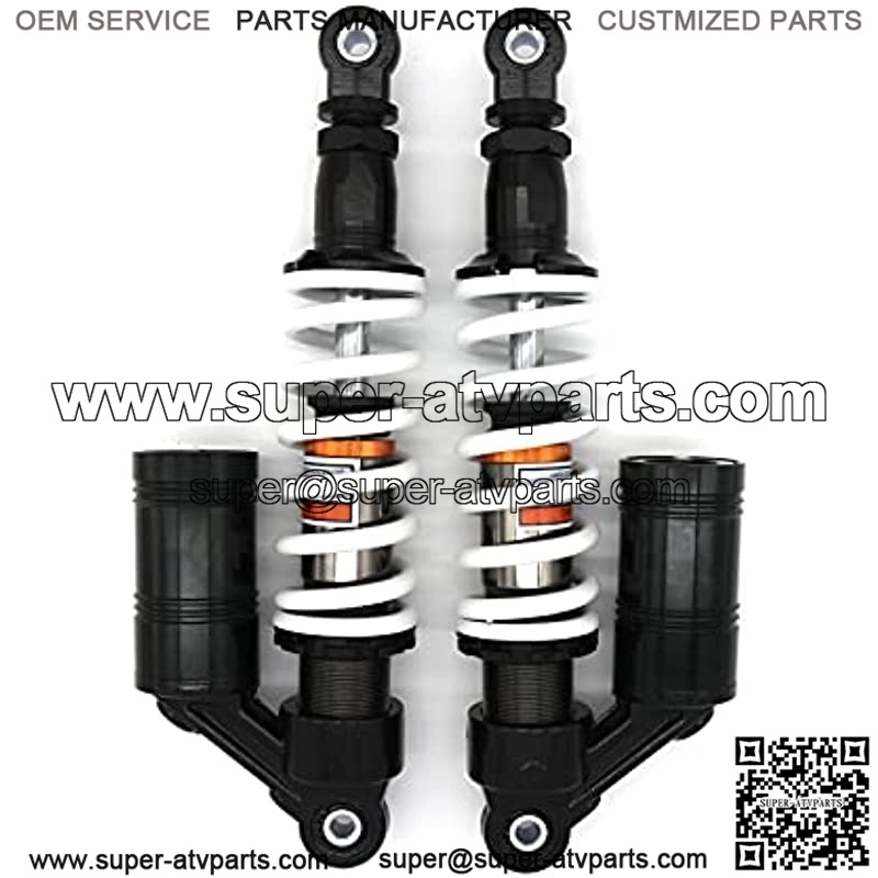 2pcs Motorcycle Rear Air Shock Absorbers 320mm 12.6Inch Universal Fit For Honda Suzuki Yamaha Kawasaki Go Kart ATV Quad Dirt Sport Bikes