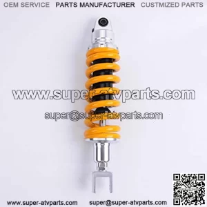 Shock Absorber 340mm 13.4 inches Fork Clevis Motorcycle Replacement Universal for Scooter Atv Quad Dirt Sport Bike Go Kart Suzuki Kawasaki Yamaha Yellow