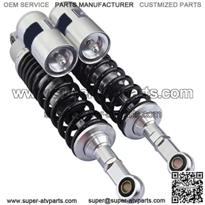 Motorcycle Air Shock Absorbers Universal Fit for Honda Suzuki Yamaha ATV Go Kart Quad Dirt Sport Bikes 320mm 12.6"