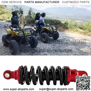 Motorcycle Rear Shock Absorber, Rear Shock Absorber Rear Damper 260mm Motorcycle Rear Shock Absorber Damper for 10" ATV UTV Scooter