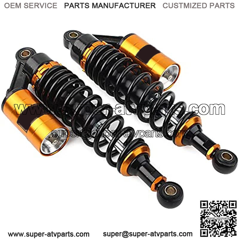 280mm 11″ Motorcycle Air Shock Absorbers ATV Shocks UTV Shocks Rear Suspension For Honda, For Suzuki, For Yamaha