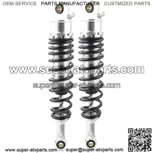 Pair 340MM Motorcycle Rear Shocks Absorbers Suspension Universal Fits for Honda Yamaha Suzuki Scooter ATV UTV Dirt Street Bike