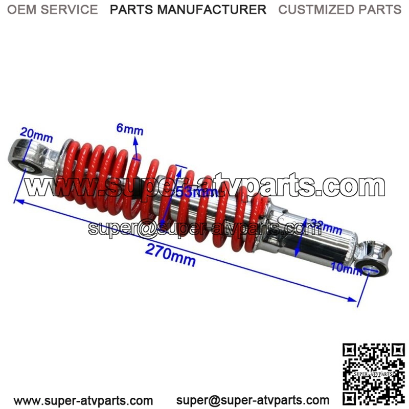 270mm Front Shock Absorber for ATV Quad Dirt Bike Go Kart Buggy 110CC 125CC 150C - Image 2