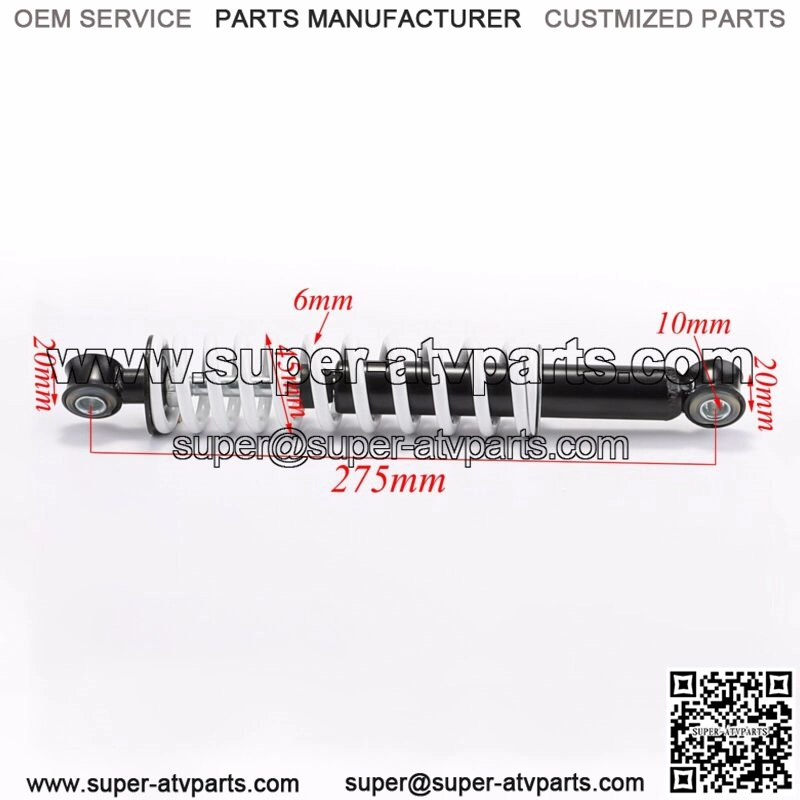 275mm Front Shock Absorber Suspension Spring 350lbs for 50cc-125cc ATV Quad - Image 2