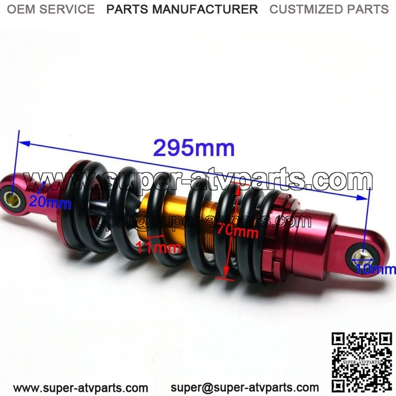 295mm 11.6" Rear Shock Absorber ATV Pit Dirt Bike Taotao Coolster 125cc 150c 110