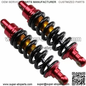 2x 250mm 10" Rear Shock Absorber Dirt Pit Bike ATV Quad Go Kart Apollo 110cc 125