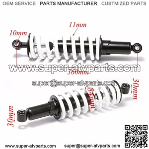 2x 360mm 14" Rear Shock Absorber ATV Quad Dirt Pit Bike Go Kart Taotao Coolster