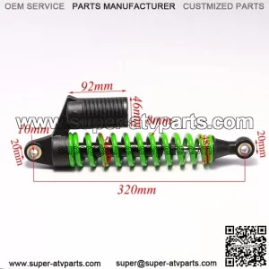 320mm Front Shock Absorber Suspension ATV Quad Buggy Go Kart Dirt Bike Coolster
