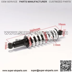 360mm 14" Rear Shock Absorber Suspension QUAD ATV Buggy SunL Taotao Coolster JCL