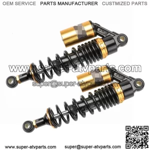 320mm 12.5" Gold Air Shock Absorbers For Honda TRX250R 400ER 450R Quad ATV