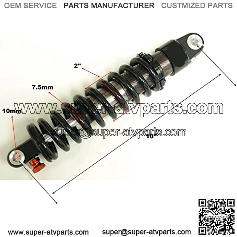 10" FASTACE 250LB REAR RACING SHOCK SDG XR50 CRF50 CRF FAST ACE 22AR BDA-01AR / BS-22AR - Image 2