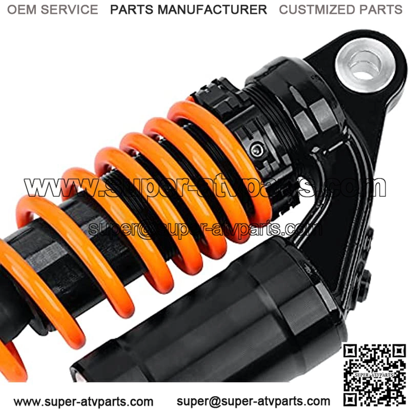 280mm 11 Inch Universal Motorcycle Shock Absorbers Rear Suspension 2PCS Compatible with Honda CB Yamaha Gokart(Orange) - Image 3