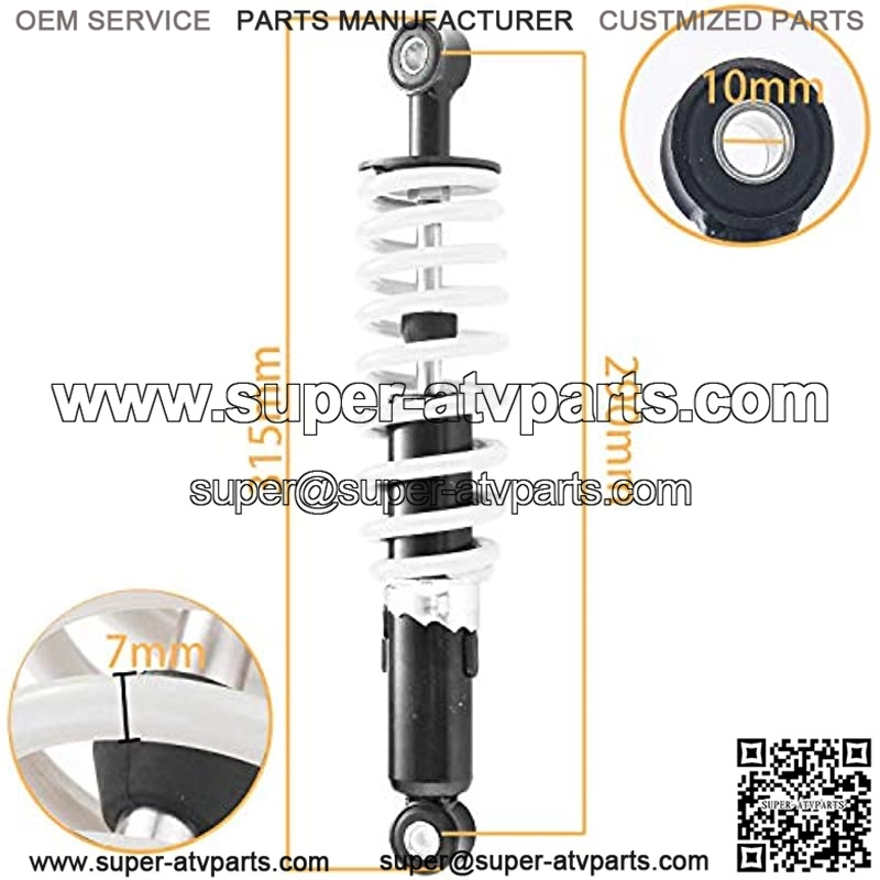 290mm Motorcycle Air Shock Absorber Rear Suspension For 90cc - 150cc Dirt Bike ATV Motor Scooter Dio Nmax ATV Quad Dirt Bike - Image 2
