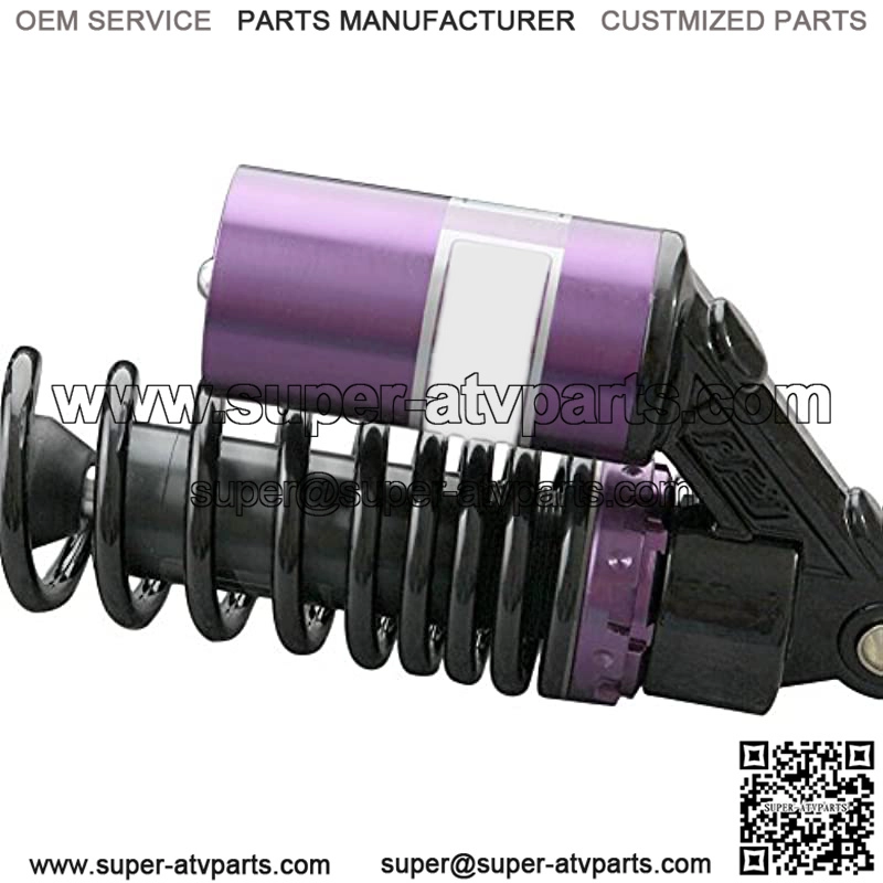 12.5inch 320mm Motorcycle Shock Absorbers Rear Suspension Universal for Honda Suzuki Yamaha Kawasaki ATV Go Kart Quad Dirt Sport Bikes Black Purple(A Pair) - Image 3