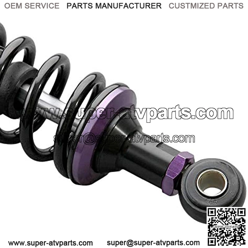 12.5inch 320mm Motorcycle Shock Absorbers Rear Suspension Universal for Honda Suzuki Yamaha Kawasaki ATV Go Kart Quad Dirt Sport Bikes Black Purple(A Pair) - Image 4