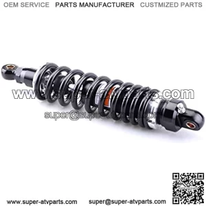 Motorcycle 365mm 14.37nch Air Shock Absorbers Rear Suspension Adjustable Universal Fit For Kawasaki Honda Suzuki Yamaha ATV Go Kart Quad Dirt Sport Bikes Black Silver 1Piece