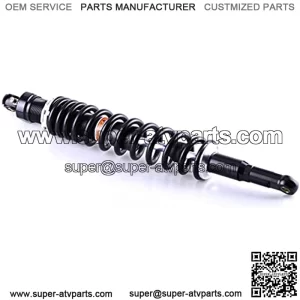 Motorcycle Air Shock Absorbers 480mm 18.9inch Rear Suspension Universal Fit For Kawasaki Honda Suzuki Yamaha ATV Go Kart Quad Dirt Sport Bikes Black Silver 1Piece