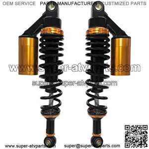 Motorcycle Shock Absorber 320mm Rear Suspension Adjustable Air Shock Absorber Universal Compatible For Honda Suzuki Yamaha Kawasaki ATV Go Kart Quad Dirt Sport Bikes