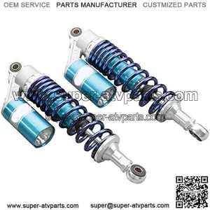 2pcs Adjustable 320mm Motorcycle Air Shock Absorbers Universal Fit for Honda Suzuki Yamaha Kawasaki ATV Go Kart Quad Dirt Sport Bikes