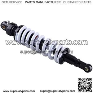 Motorcycle 420mm 16.53inch Air Shock Absorbers Rear Suspension Universal Fit For Kawasaki Honda Suzuki Yamaha ATV Go Kart Quad Dirt Sport Bikes Black White 1Piece