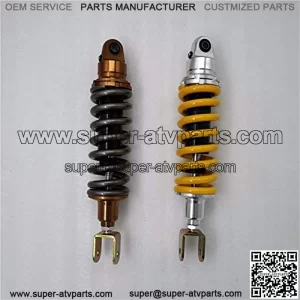 Motorcycle Shock Absorber 12mm Spring 265mm/285mm/305mm/325mm/345mm/365mm Fork 30mm Motorcycle Shock Absorber fit for Yamaha Suzuki Kawasaki ATV Motorcycle Spring Shock (Color : 265mm Yellow)