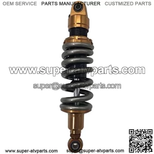 Spring Assemblies 12mm Spring 340MM Fork Clevis Motorcycle Rear Shock Absorber Fit For Yamaha Fit For Suzuki Kawasaki ATV Fit 330-345mm 1 Pcs Motorcycle Shock Absorber Rear ( Color : 340B Titanium )