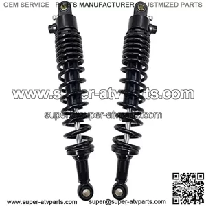 340MM 350MM 360MM 380MM Motorcycle Suspension Shock Absorbers Fit for Yamaha Suzuki Kawasaki Dirt Bikes Gokart ATV??Air Shock Absorber Rear Suspension Motorcycle Suspension (Color : 340mm 1)