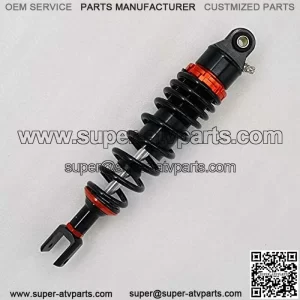 7mm Spring 320mm Motorcycle Nitrogen Fork Clevis Motorcycle Shock AbsorberRear Suspension Fit for Yamaha Motor Scooter ATV Quad BWS Fit for Xmax Motorcycle Suspension (Color : Orange)