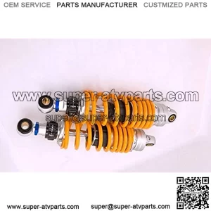 Shock Absorbers 8MM Spring 305MM AIR/NITROGEN Motorcycle Shock ABSORBERS Fit for Yamaha/Suzuki/Kawasaki/Dirt Bikes/ATV Yellow Motorcycle Suspension