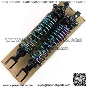 Shock Absorbers Universal 310mm 320mm Motorcycle Air Shock Absorber Rear Suspension Fit for Yamaha Motor Scooter Xmax Dio ATV Quad Dirt Bike Motorcycle Absorber (Color : Premium Black 320mm)