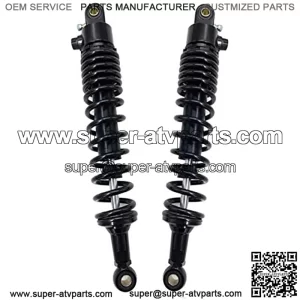Motorcycle Rear Damper 340MM 350MM 360MM 380MM Motorcycle Suspension Shock Absorbers Fit for Yamaha Suzuki Kawasaki Dirt Bikes Gokart ATV,Motorcycle air Shock Absorber (Color : 350mm 1)