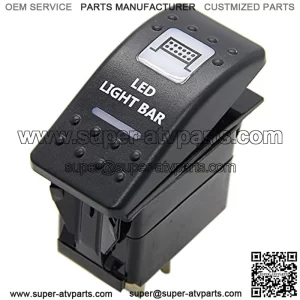 Dual USB Charger 4.2A Rocker Switch Style USB Charger 12V/24V Fast Charge Socket Waterproof Quick Charger for Cars Boats Trucks RVs,2 Years Warranty