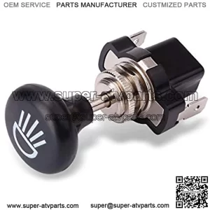 Universal Golf Cart Headlight Push Pull Switch for EZGO, Yamaha, Club Car, Light Button