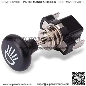Universal Golf Cart Push Pull Head Light Switch for Club Car Yamaha Light Botton