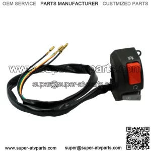 7/8" Motorcycle Kill Switch ON OFF Button for Scooter Quad Snowmobiles