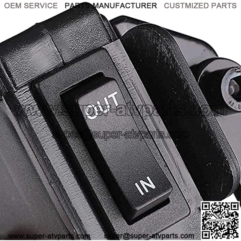 12V Winch Rocker Thumb Switch with Mounting Bracket Handlebar and Control Line Kit for ATV UTV 4x4 Universal Vehicles Polaris KFI Ramsey - Image 3