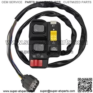 Handlebar Control Electric Shift Start Stop Headlight Switch for Honda ATV TRX350FE TRX350TE TRX400FA TRX400FGA TRX500FA TRX500FE TRX500FGA 35200-HN7-003