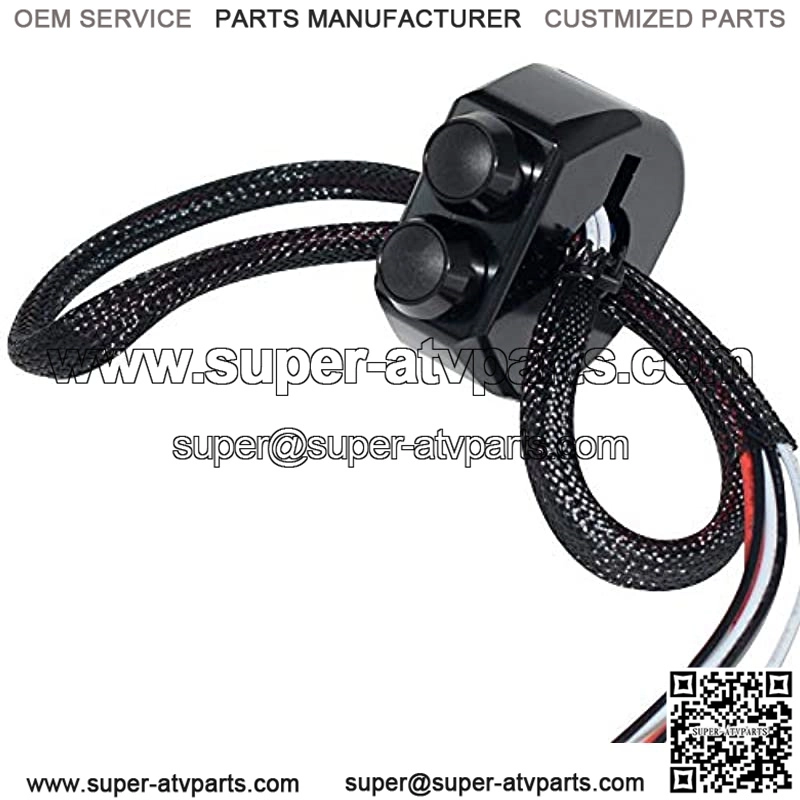 1" Aluminum Alloy Motorcycle Switches Handlebar Mount Switch Headlight Fog Light ON Off Start Kill Horn Lock Reset Button - Image 2