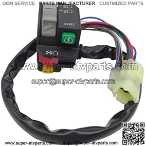 Left Handlebar Control Start Run Off Headlight Reverse Switch for ATV Outlander MAX 570 650 850 1000 STD Outlander L MAX 450 570 STD Renegade 570 850 1000R STD 710004618