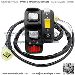 Left Handlebar Switch Electric Shift Start Stop Headlight for Honda TRX450 ES TRX450 FE 1998-2004 35020-HN0-A11