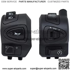 7/8" 22mm Motorcycle Handle Bar Switches Horn Turn Signal Headlight Fog Light Start Stop Handlebar Controller Switch