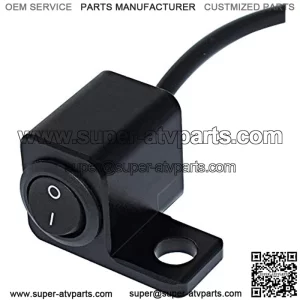 Motorcycle Switches ON Off Switch Handlebar Control Switch for Headlight High Low Beam Fog Light M8 M10 Screw Mount