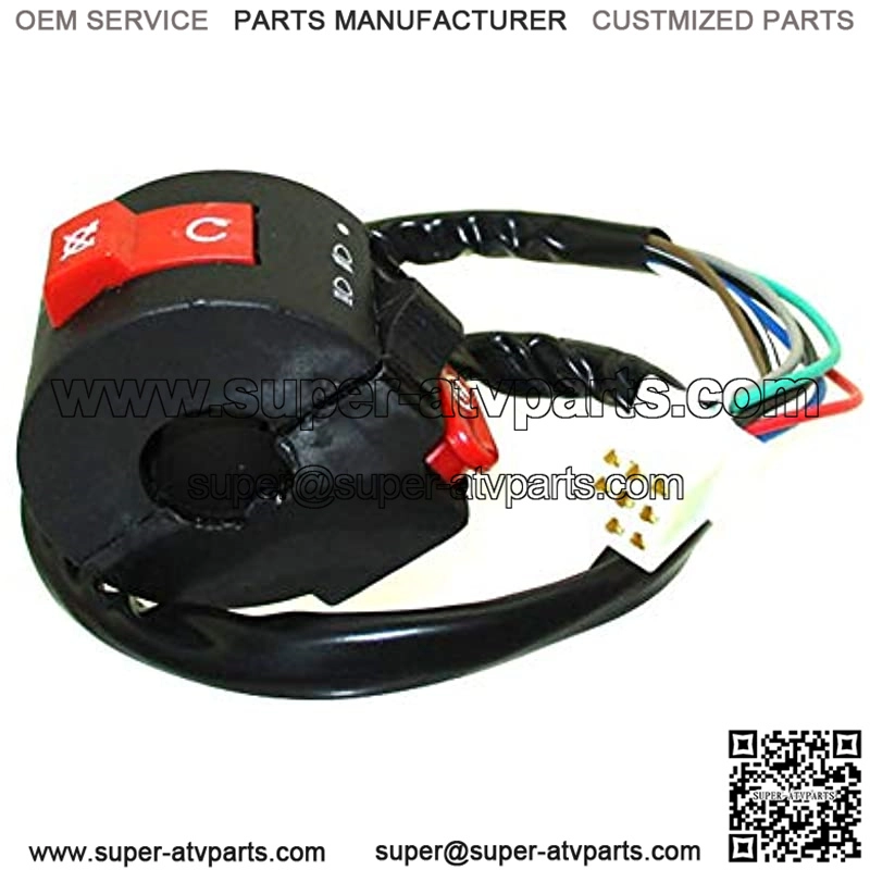 3 Function 8 Wire Handle Kill Light Start Switch for Chinese 50cc 70cc 90cc 110cc ATV Quad Kazuma Taotao Coolster - Image 3