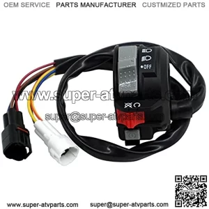 Left Handlebar Switch Compatible For Yamaha ATV 1S3839731100 Switch Compatible For YFM 450 Kodiak YFM 700 Kodiak YFM 700 R Raptor YFZ 450 YFZ 450 R YFZ450X
