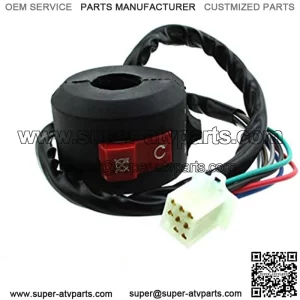 8 Wire ATV KILL LIGHT START SWITCH For Chinese 50cc 70cc 90cc 110cc ATV Quad