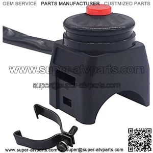 12V Motorbike Handlebar Push Switch Kill Stop Switch Horn Button 7/8?? 22mm For Bike Motorcycle K-F016-R