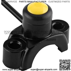 22mm Universal Motorcycle Engine Stop Start Kill Switch Button, Handlebar Engine Kill Switch Button for Pit Dirt Bike ATV Quad Model B(Model A)