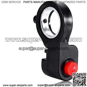 Motorcycle Horn Starter,Motorcycle Handlebar 7/8" ATV Bike Horn Starter Kill Switch On Off Button Nice